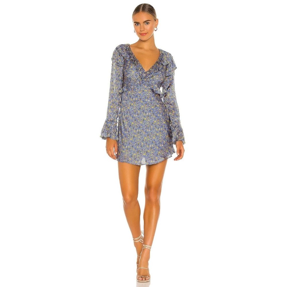 Free People Dress Sweetest Thing Mini in Midnight Cowboy